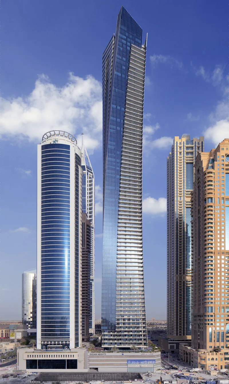 Ocean Heights tower in Dubai Marina
